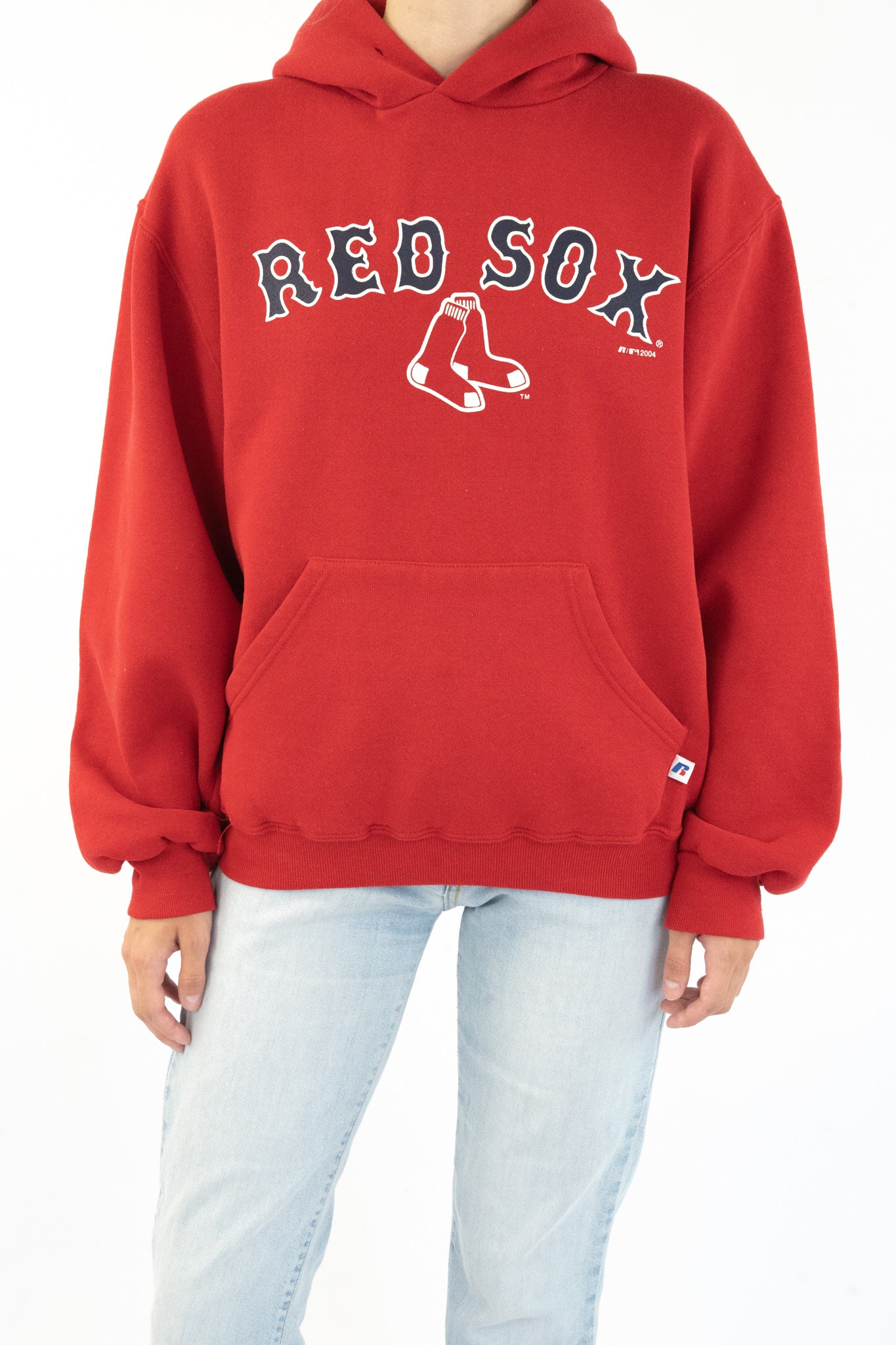 Vintage Boston Red Sox Sweatshirt Red Sox Crewneck Boston Red 