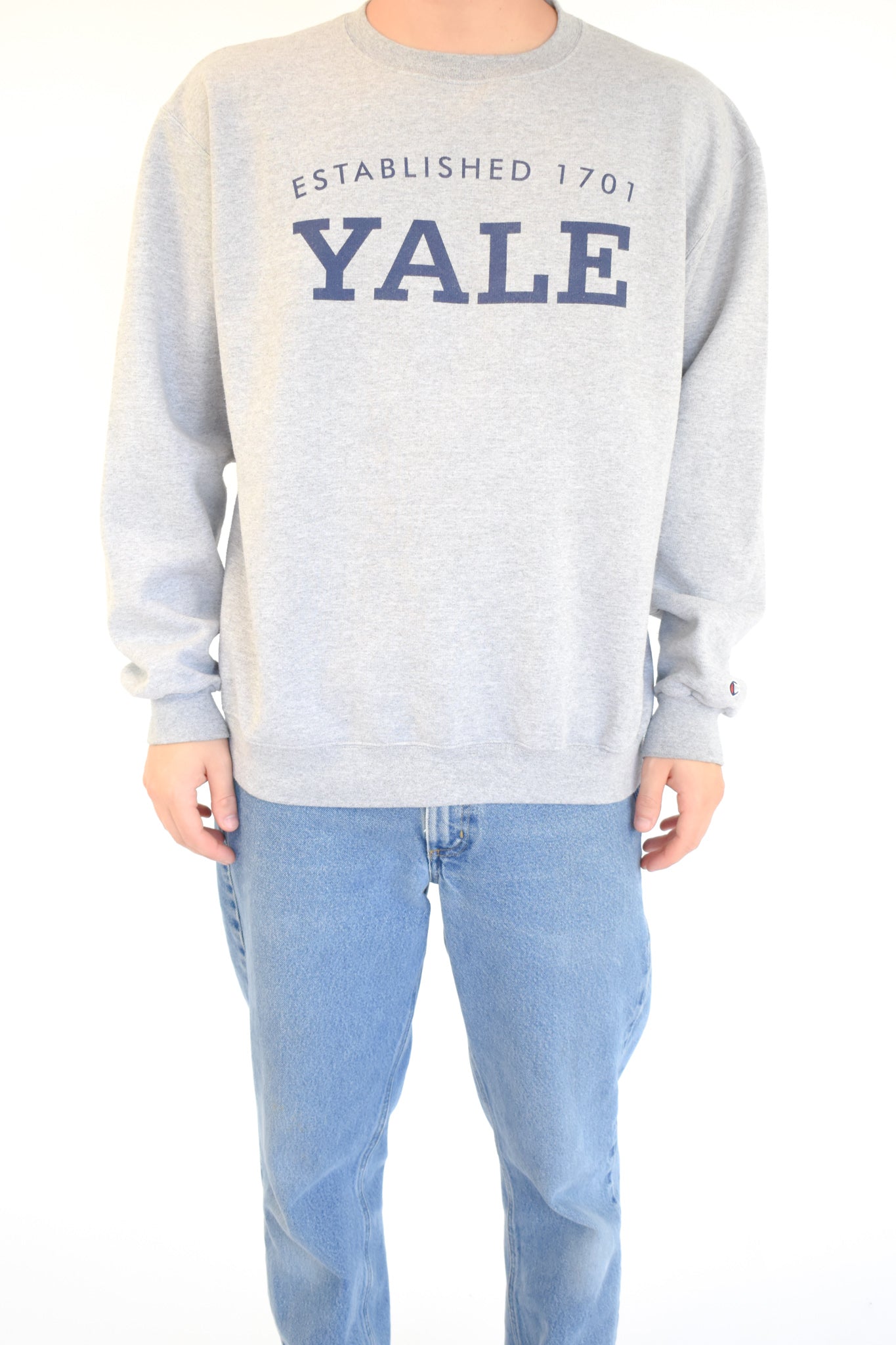 Yale best sale champion sweatshirt