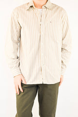 Beige Striped Shirt