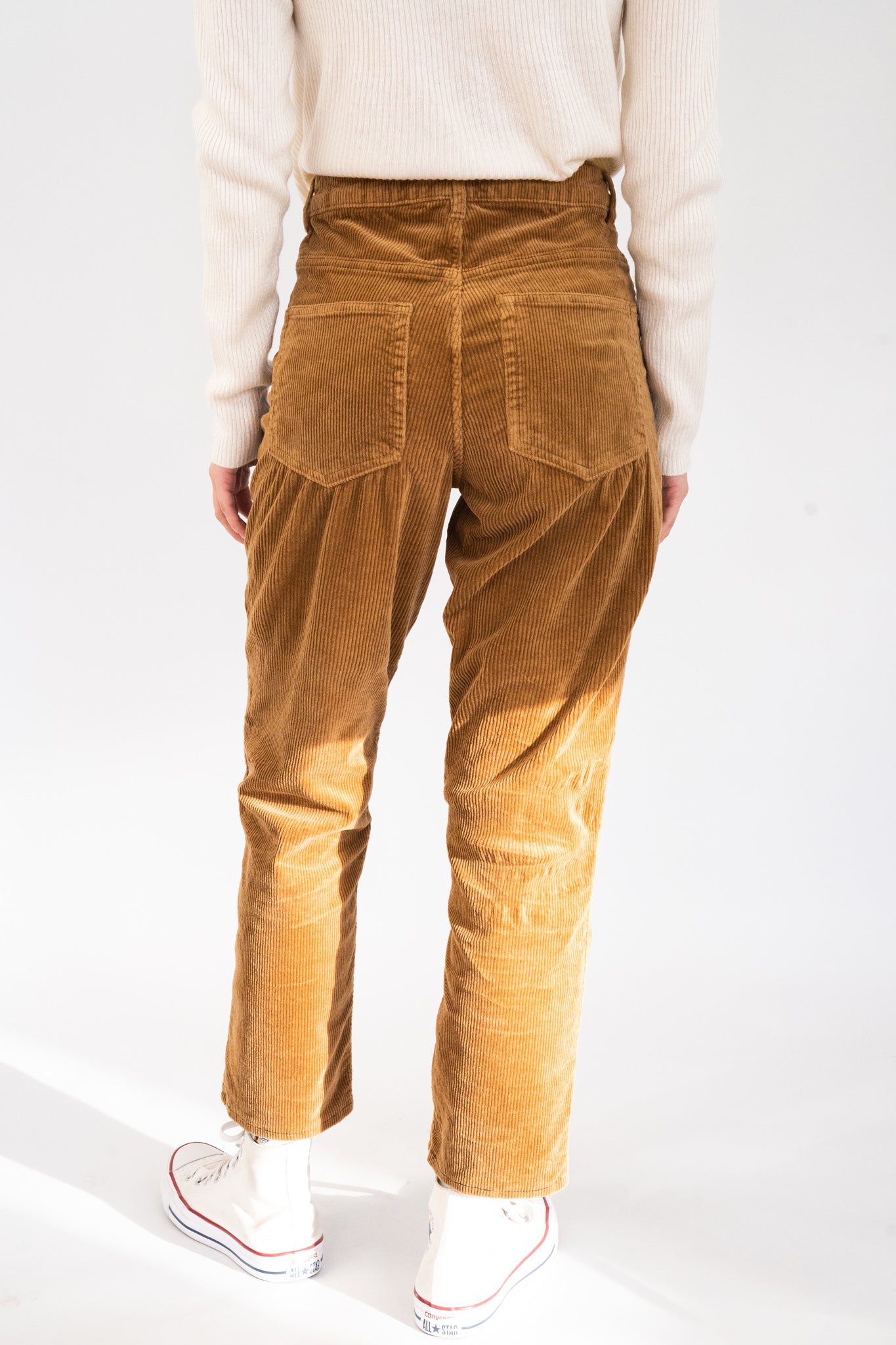 Camel Corduroy Pants