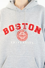 Boston University Grey Hoodie