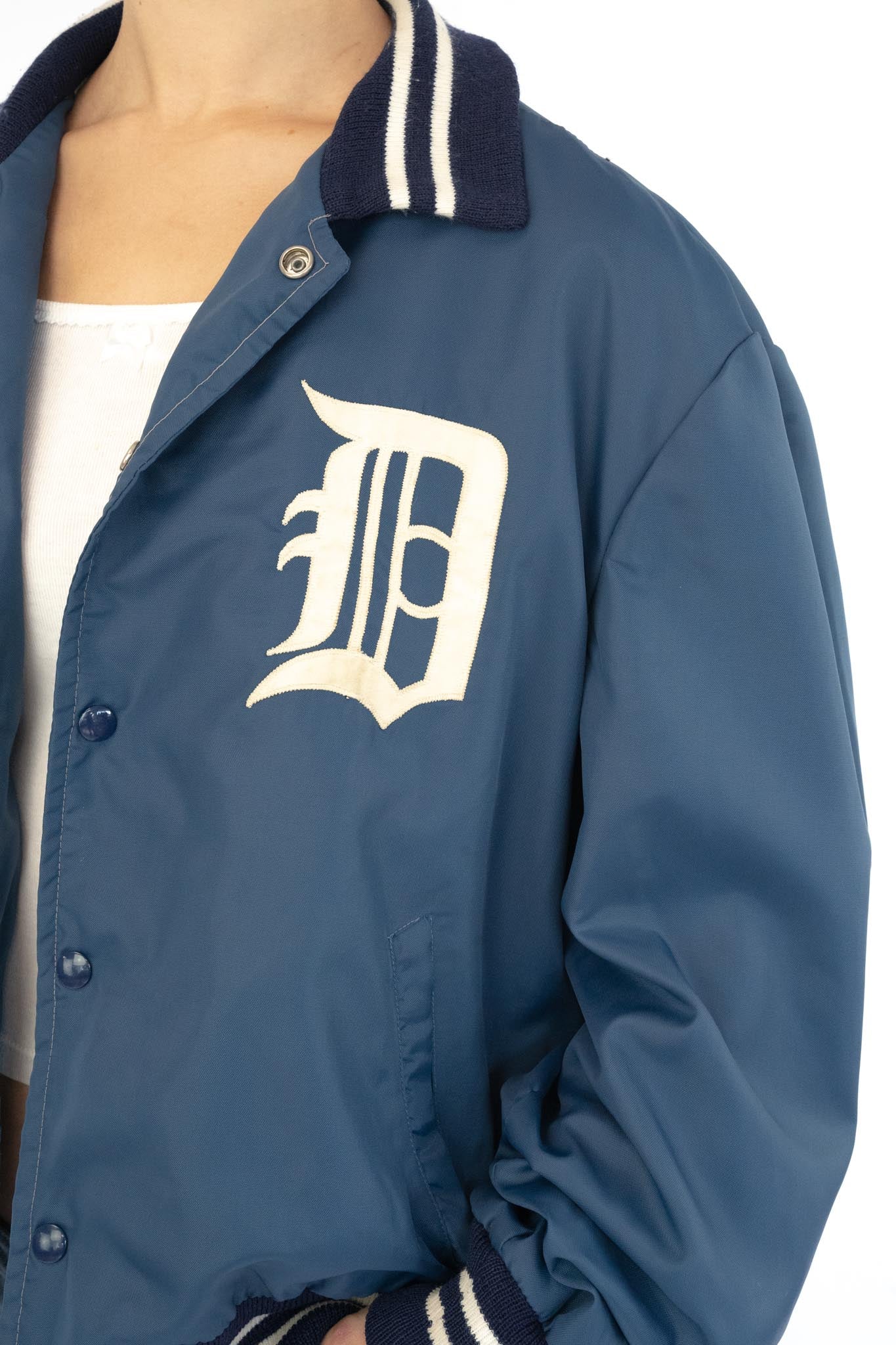 Navy Varsity Jacket