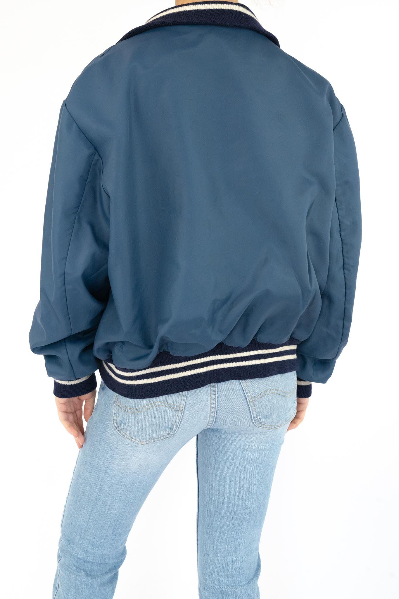 Navy Varsity Jacket