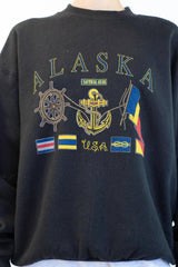 Navy Alaska Sweatshirt