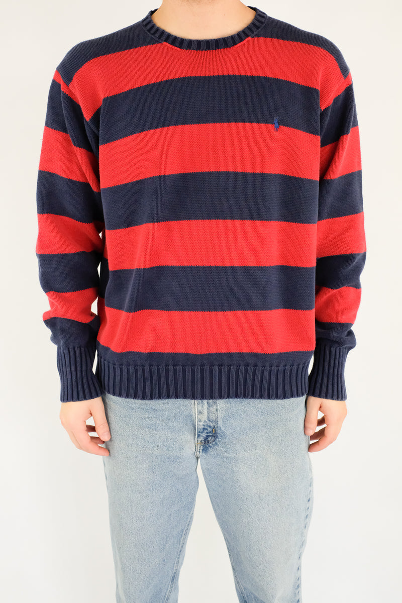 Red Striped Sweater