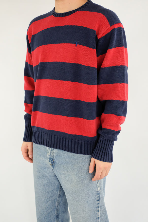 Red Striped Sweater