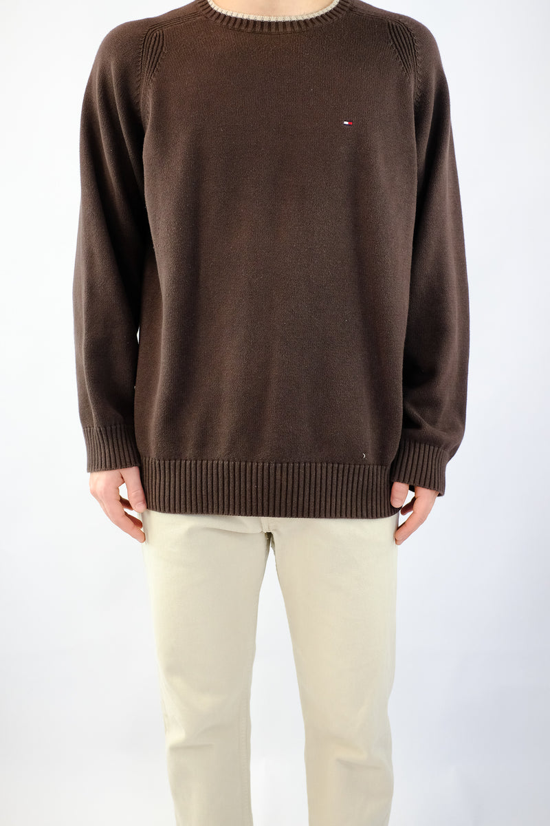 Brown Knitted Sweater