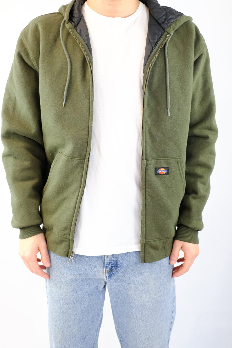 Green Zip-up Hoodie