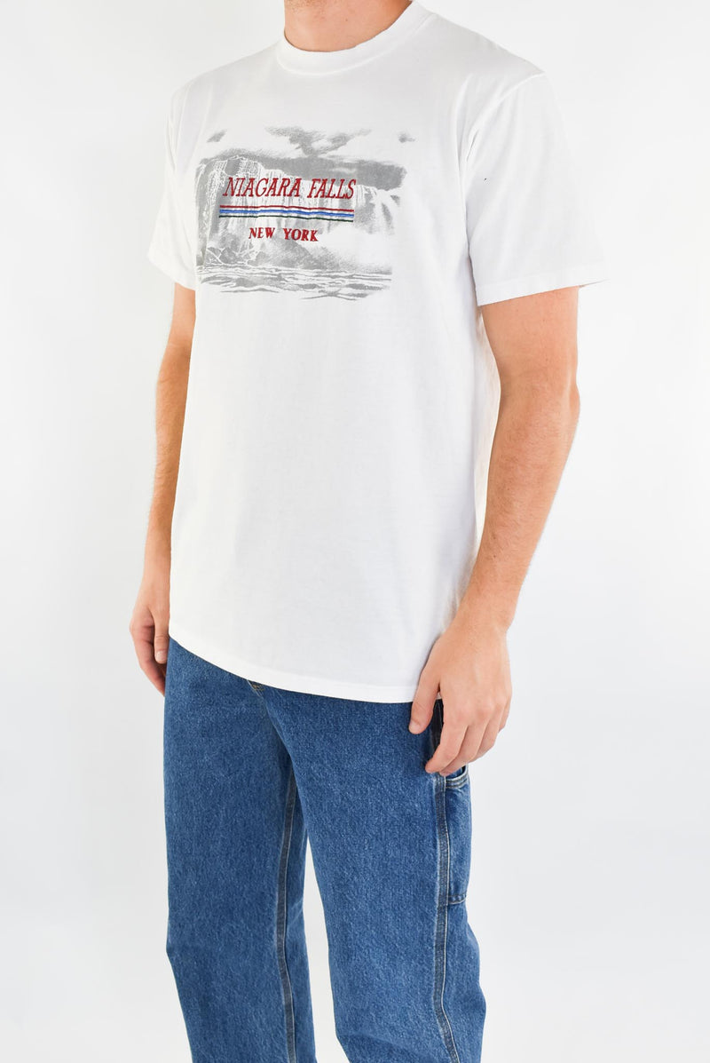 White Niagara Falls T-Shirt