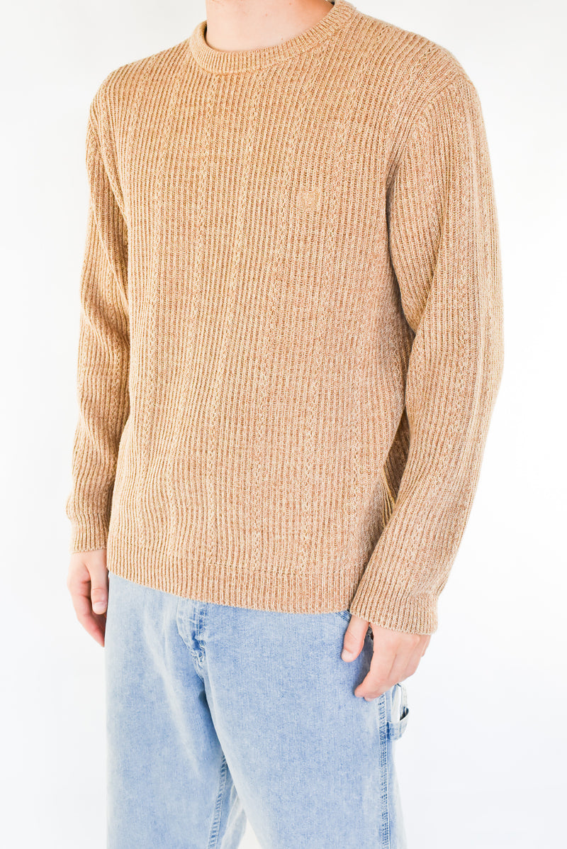 Camel Knitted Sweater