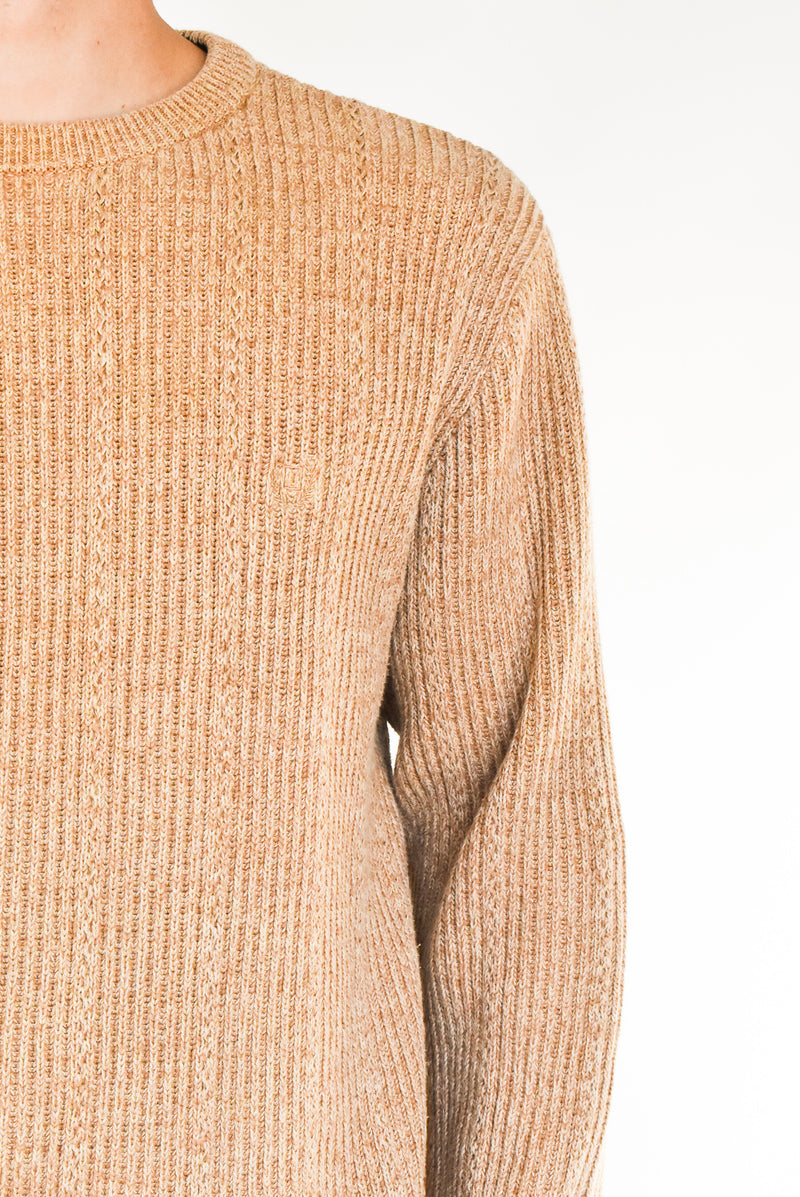 Camel Knitted Sweater