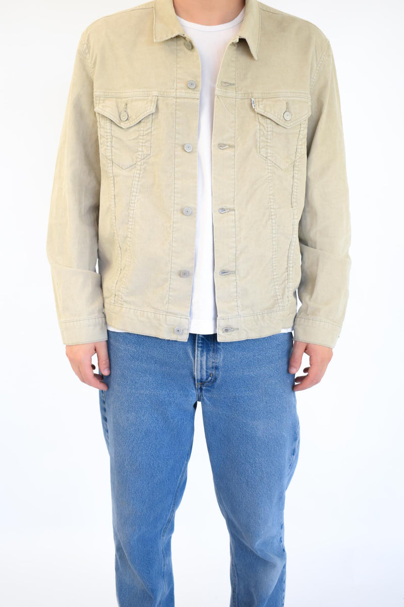 Beige Corduroy Jacket