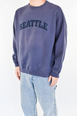 Blue Seattle Sweatshirt