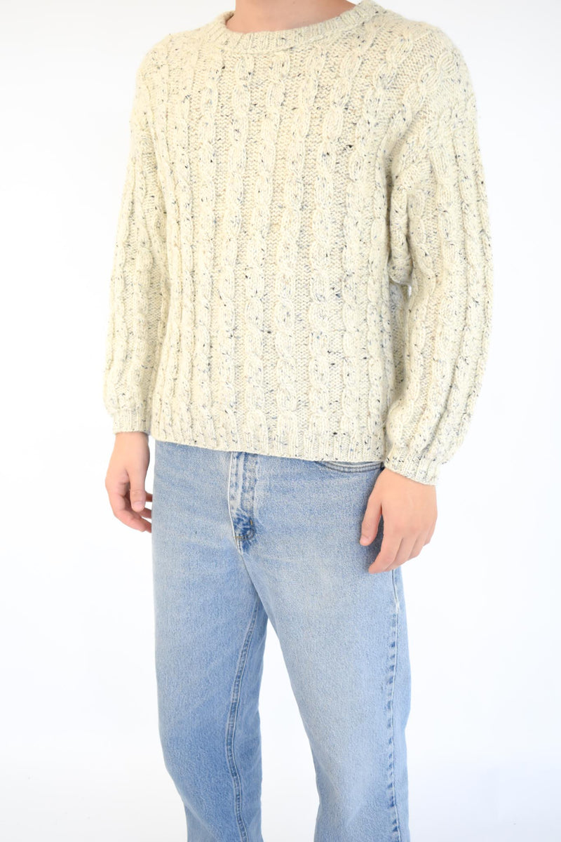 Beige Irish Jumper