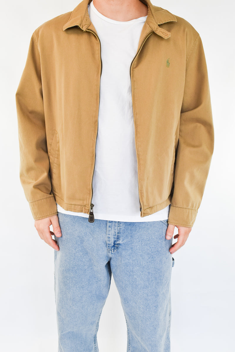 Camel harrington jacket hotsell