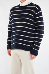 Striped Navy Sweater