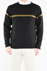 Black Striped Sweater