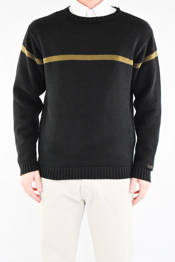 Black Striped Sweater