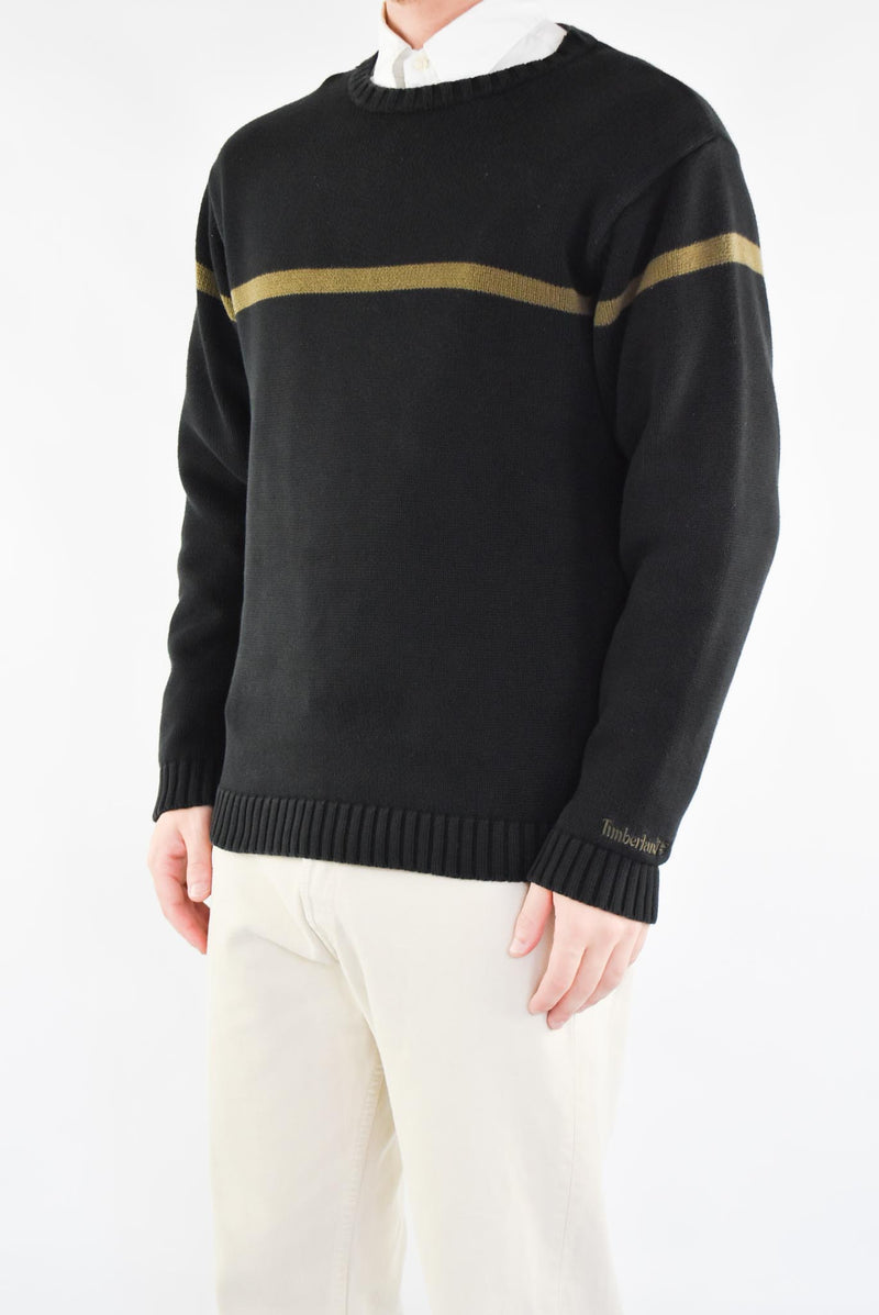 Black Striped Sweater