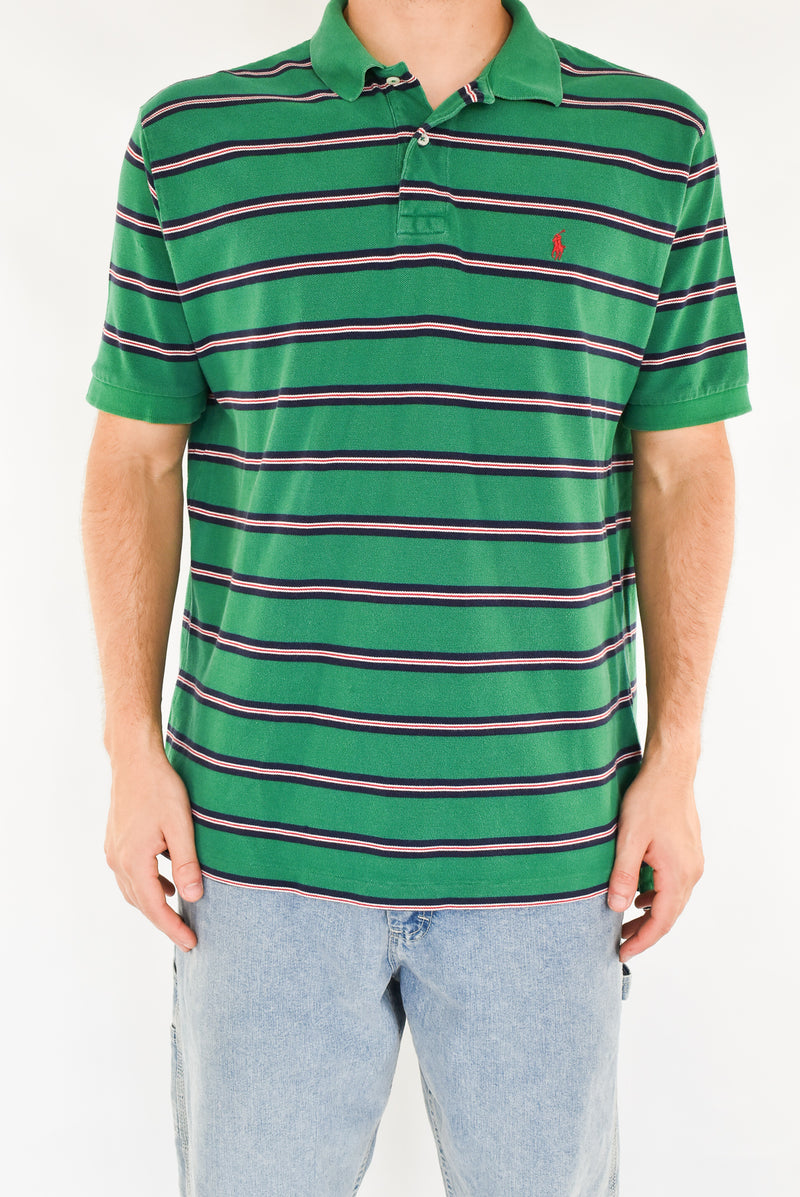 Striped Polo T-Shirt