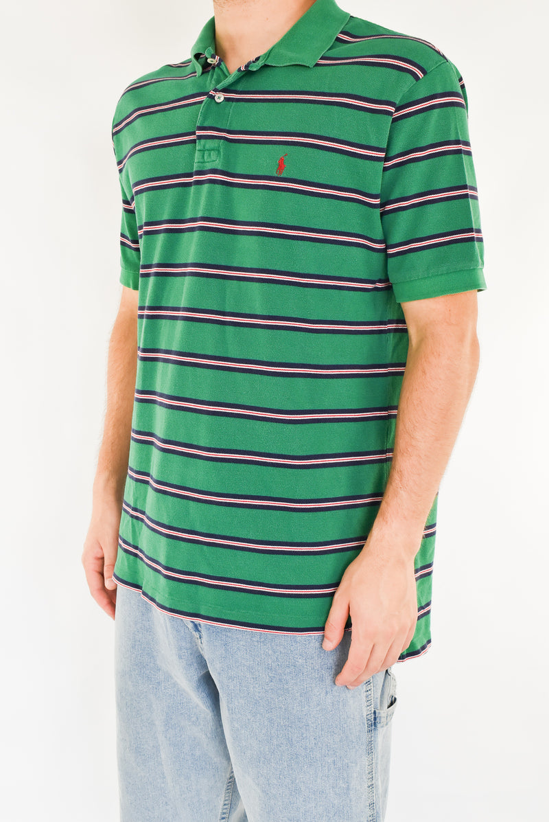 Striped Polo T-Shirt