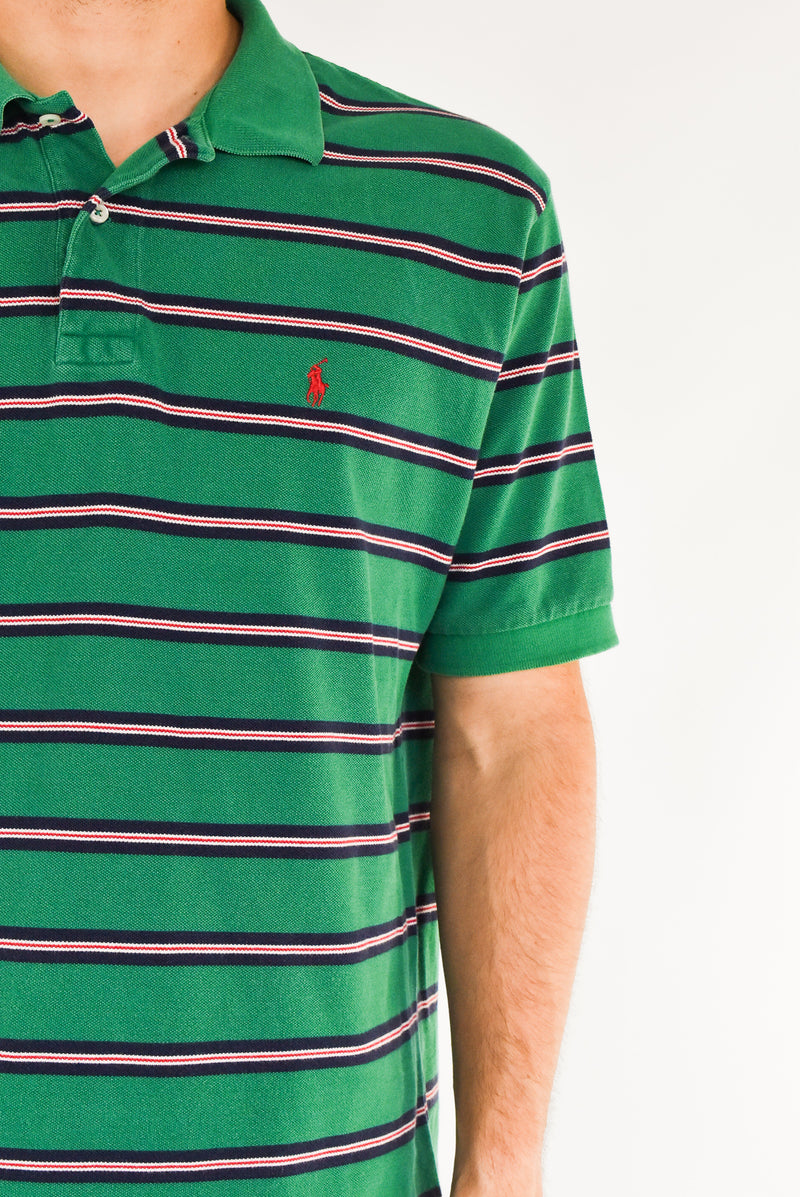 Striped Polo T-Shirt