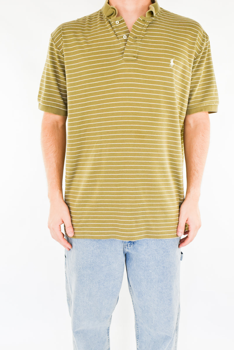 Striped Polo T-Shirt