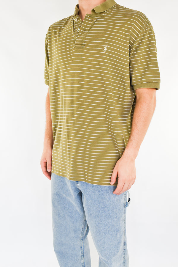 Striped Polo T-Shirt