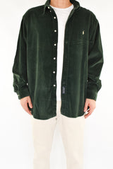 Forest Green Corduroy Shirt