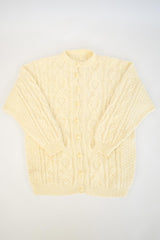 Cream Irish Jumper Cardigan