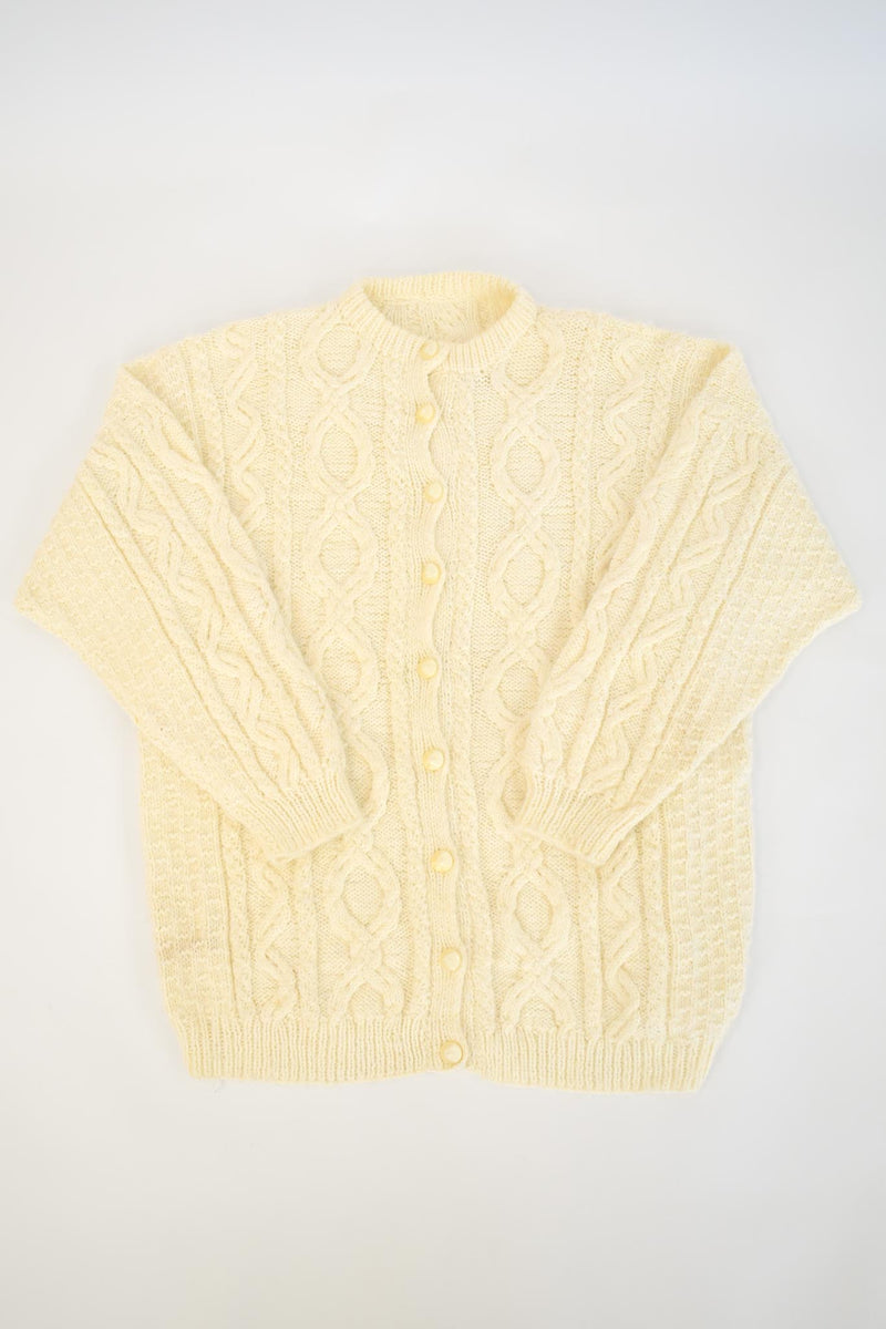 Cream Irish Jumper Cardigan