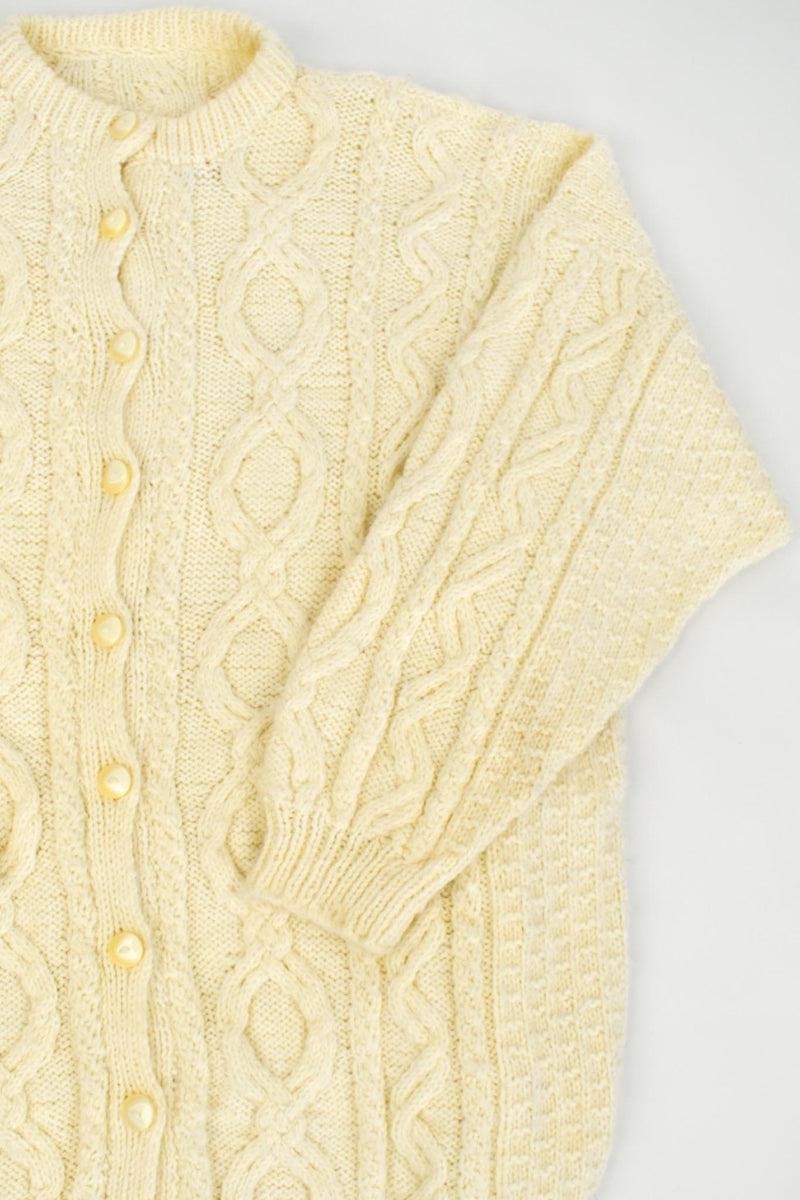 Cream Irish Jumper Cardigan