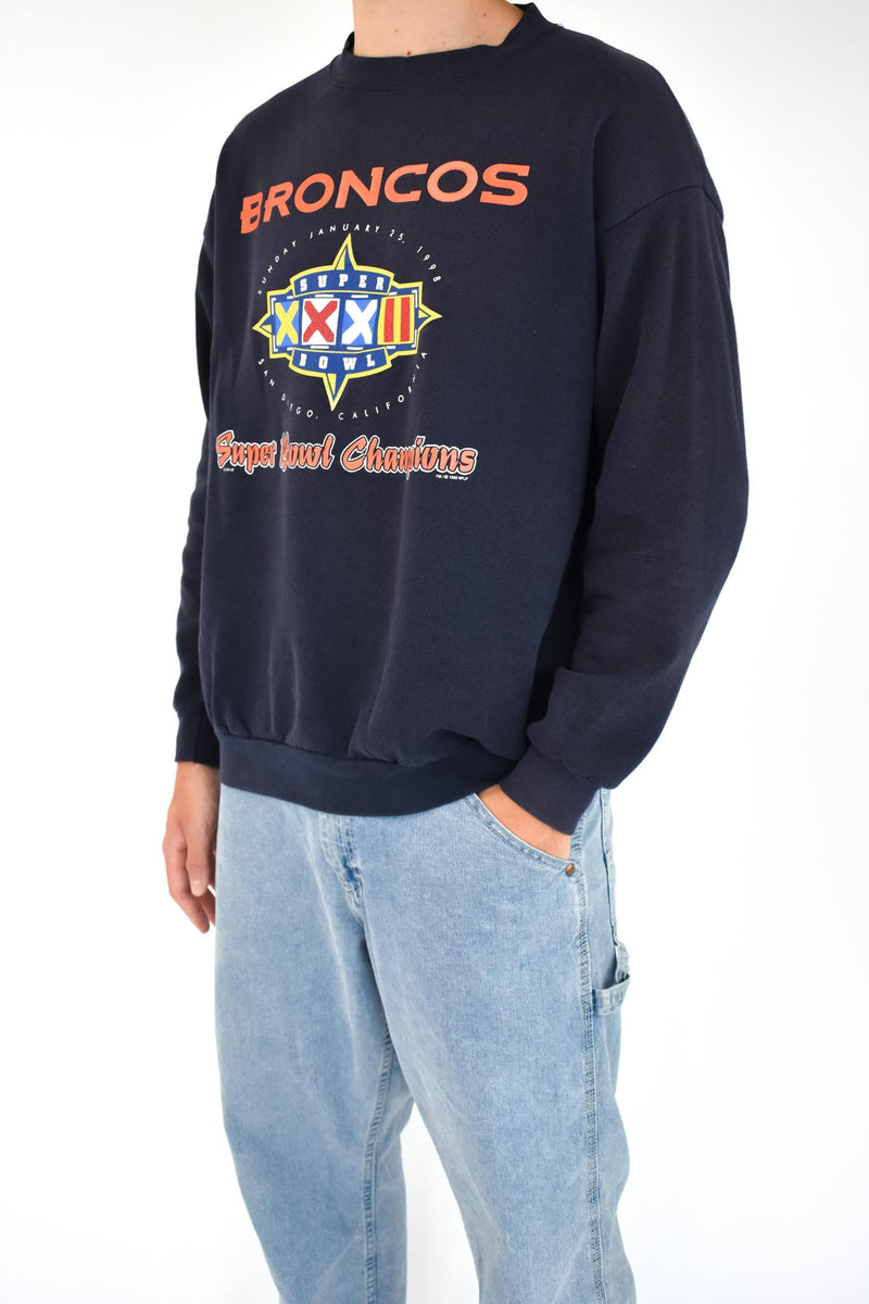 1998 Broncos Navy Sweatshirt