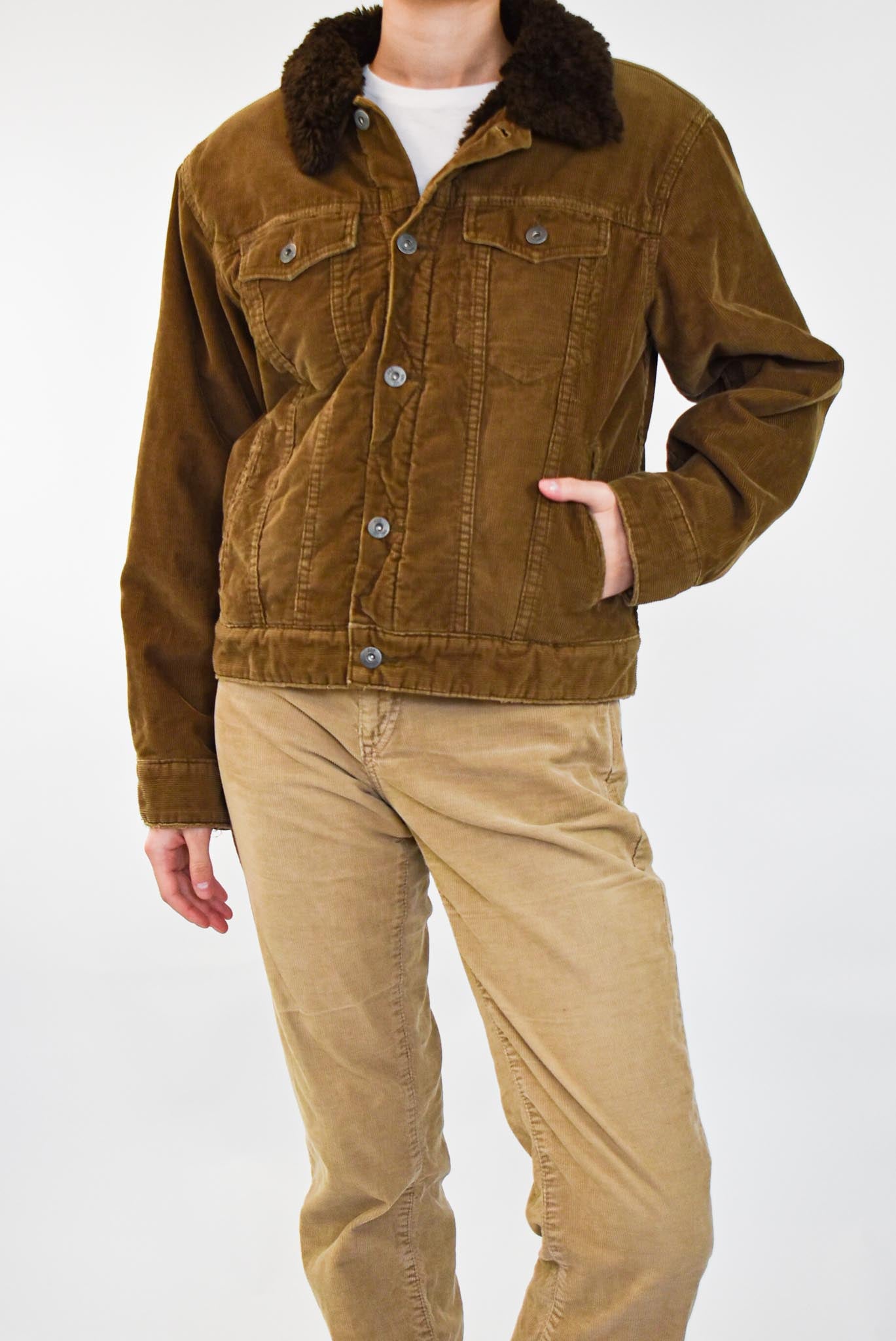 Camel Sherpa Jacket