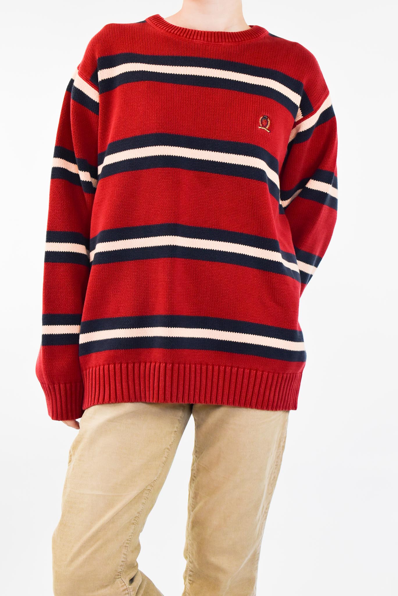 Red Striped Sweater