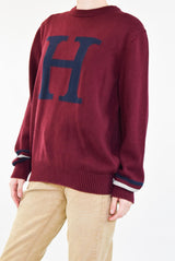 Burgundy Sweater