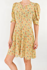 Yellow Flower Dress