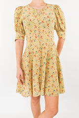 Yellow Flower Dress