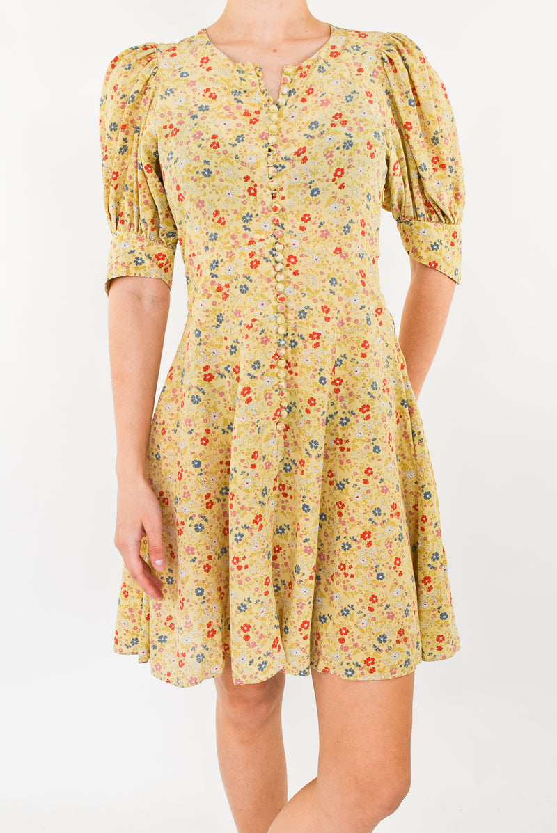 Yellow Flower Dress