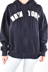 Navy New York Hoodie