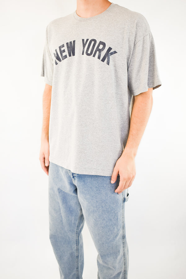 Grey New York T-shirt