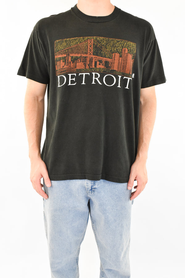 Detroit Black T-shirt