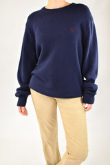 Navy Knitted Sweater