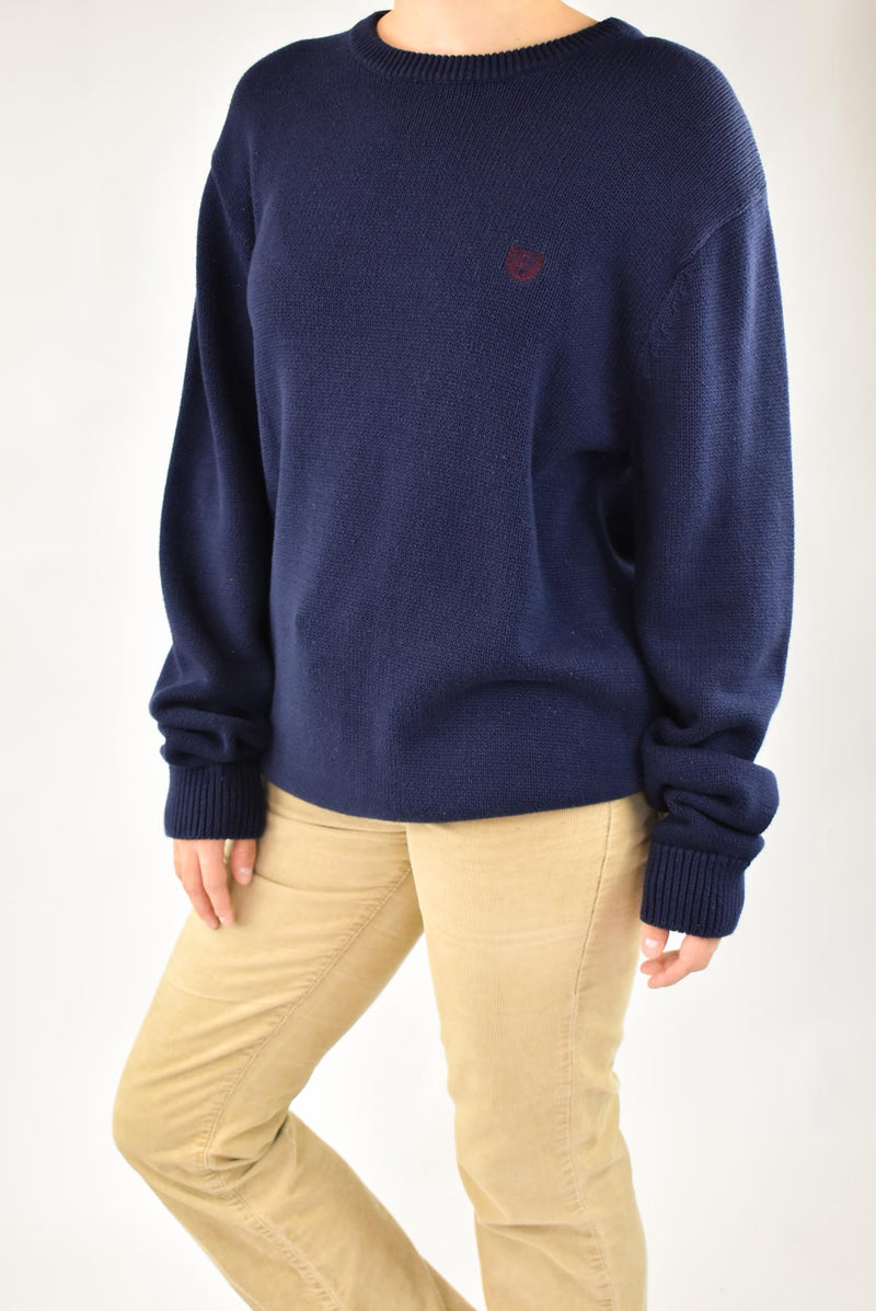 Navy Knitted Sweater