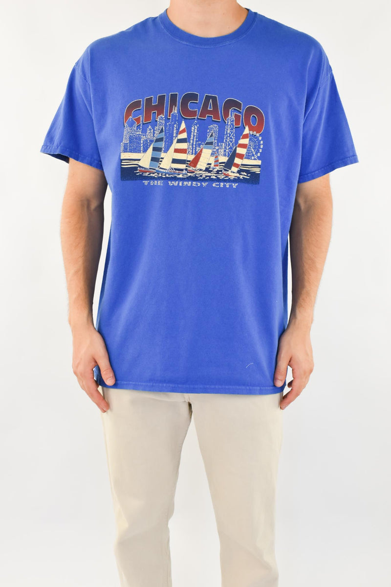 Blue Chicago T-shirt