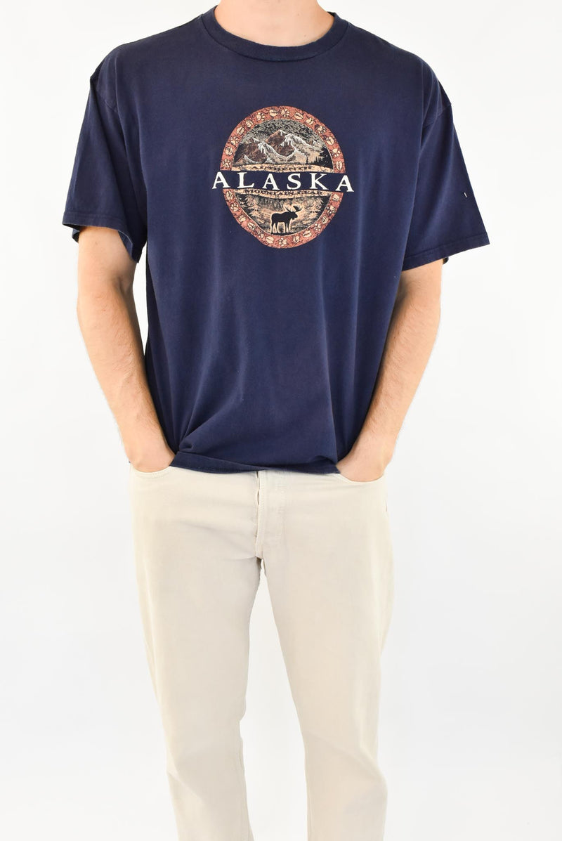 Navy Alaska T-shirt