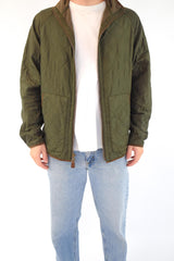 Olive Quilted Jacket