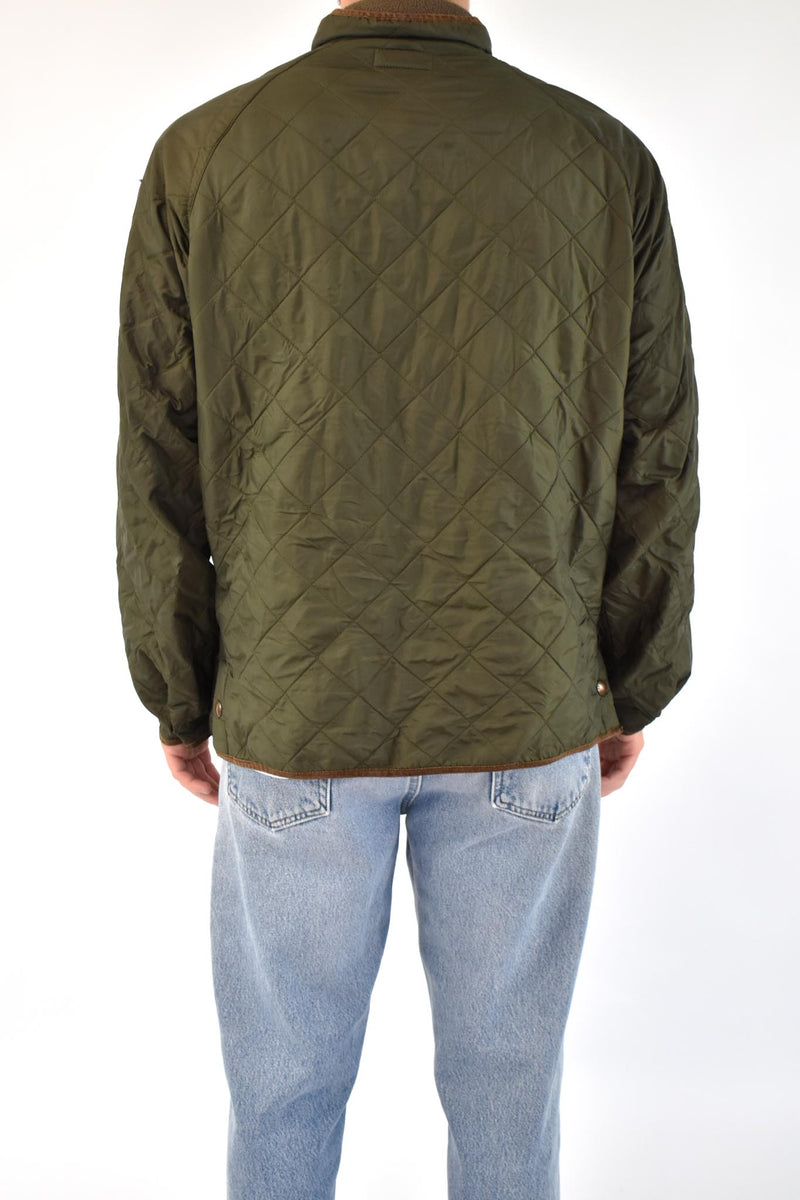 Olive Quilted Jacket