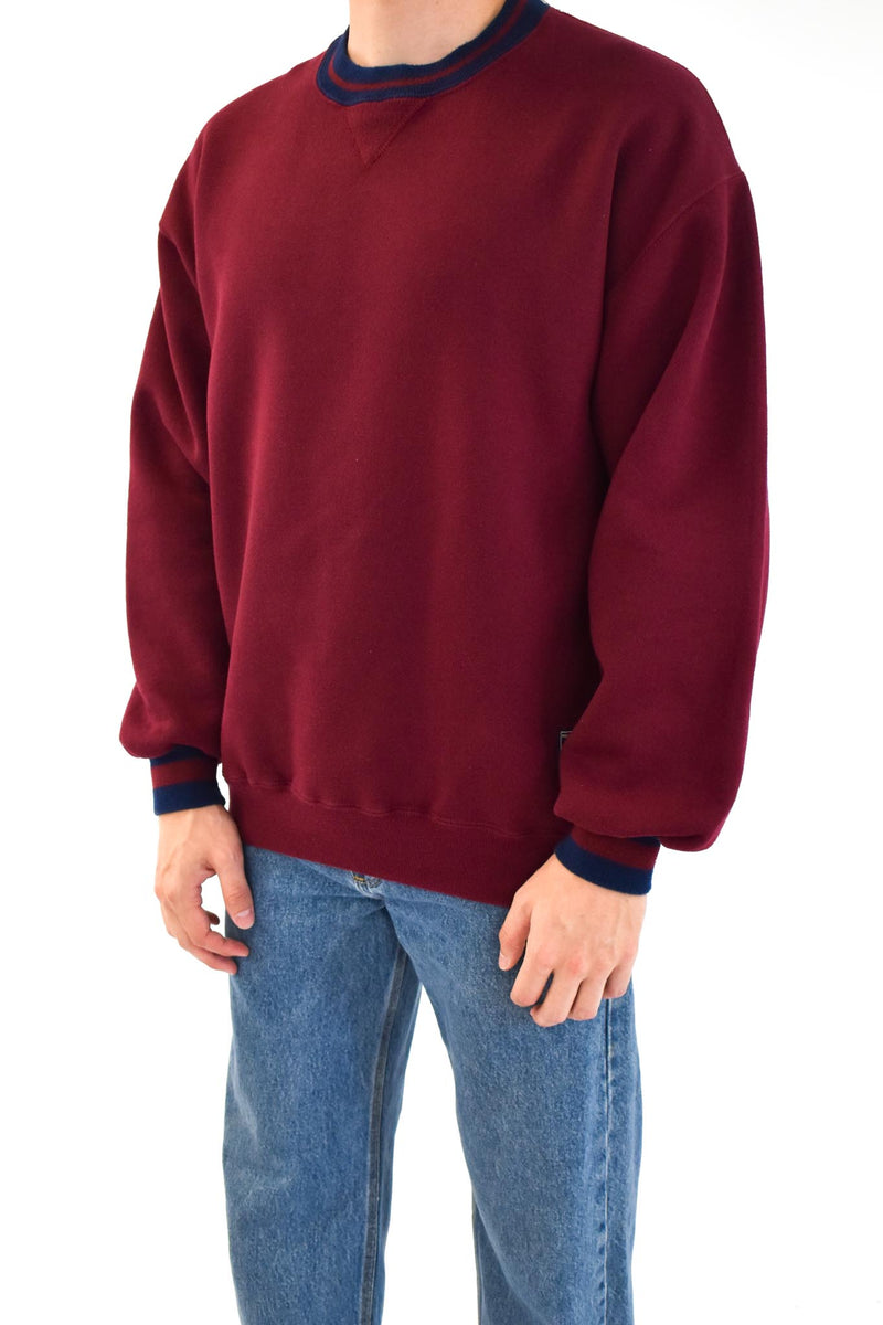 Alaska Burgundy Sweatshirt – Vintage Fabrik