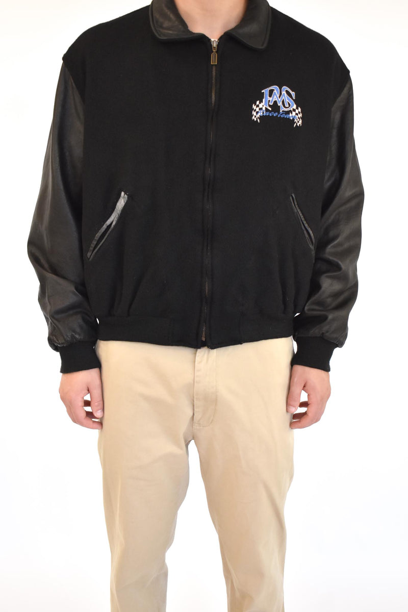 Black Varsity Jacket